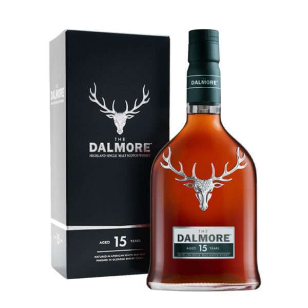 Discover the Dalmore 15 Year Old, an exquisite Highland Single Malt Scotch Whisky that embodies luxury and elegance. Elevate your collection with this timeless expression, available through Stonehouse7. Visit www.stonehouse7.com