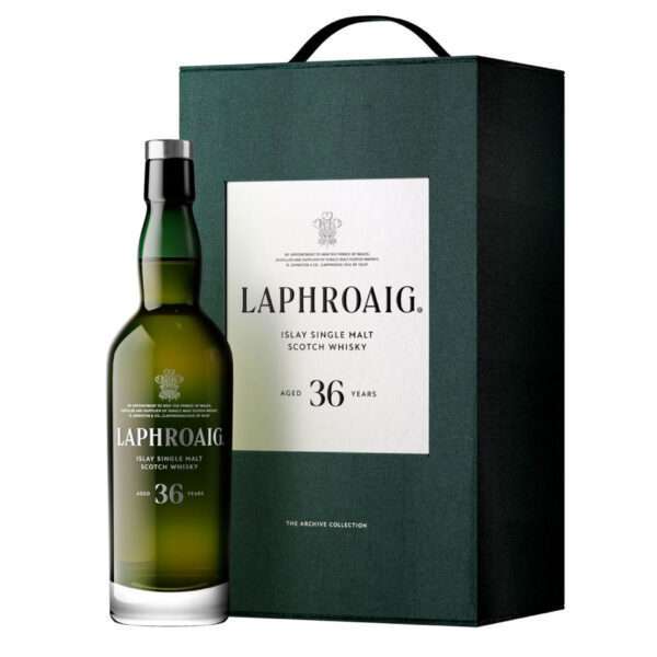 Indulge Scotch whisky history with Laphroaig 36 Year Old - The Archive Collection Release. Buy now at www.stonehouse7.com