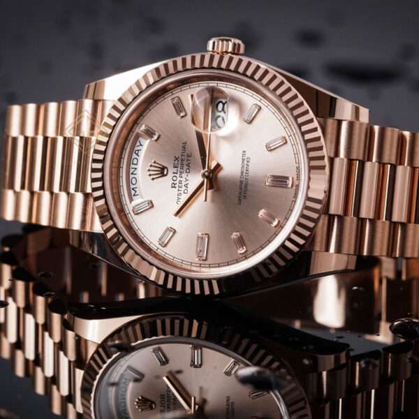 Discover the Exquisite Rolex Day-Date 40 Sundust ‘Presidential’ www.stonehouse7.com